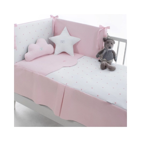 Colcha y Protector de Cuna Bopi de Uzturre