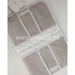 Portadocumentos Bebé Pana de Uzturre Piedra