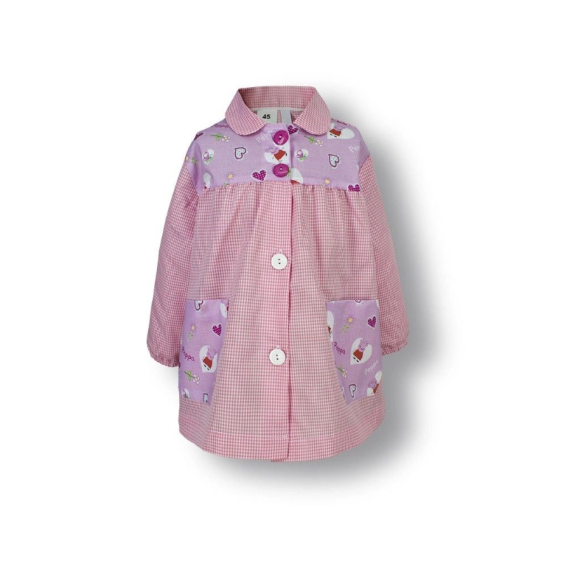 Mandilón Escolar Modelo Peppa Pig