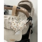 Bolsa Sweet Tulip de la Giraffa Bianca e Blu Bolsa Sweet Tulip de la Giraffa Bianca e Blu