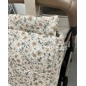 Bolsa Panera Walk Yoko de Giraffa Bianca e Blu