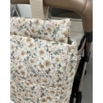 Bolsa Panera Walk Yoko de Giraffa Bianca e Blu