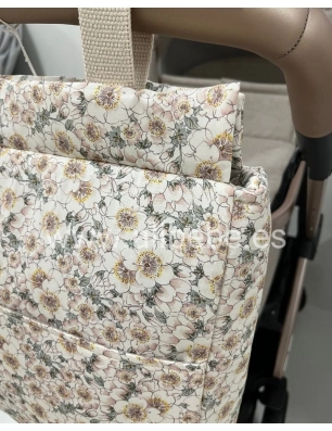 Bolsa Panera Walk Yoko de Giraffa Bianca e Blu
