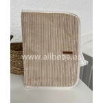 Portadocumentos Bebé Pana de Uzturre Piedra