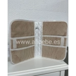 Portadocumentos Bebé Pana de Uzturre Piedra