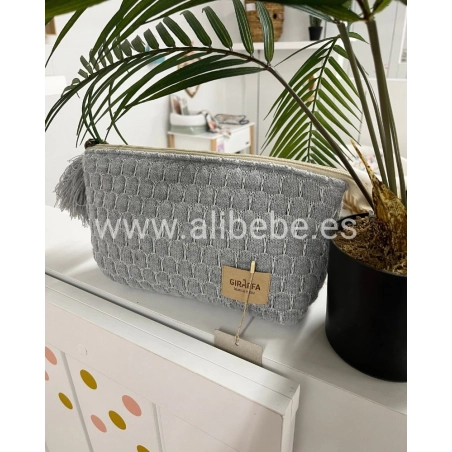 Neceser Donatello de Giraffa Bianca e Blu Gris