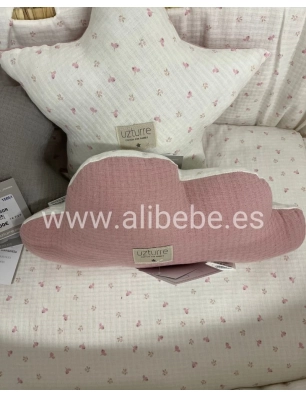 Cojín Decorativo Estrella Daniela de Uzturre Rosa Empolvado