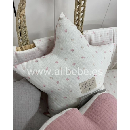 Cojín Decorativo Estrella Daniela de Uzturre Rosa Empolvado