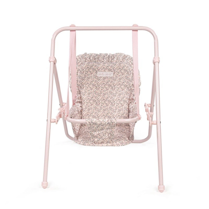 Columpio para muñecas Lili Flor Rosa de Pasito a Pasito