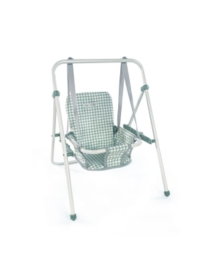 Columpio para muñecas Tom Vichy Verde de Pasito a Pasito