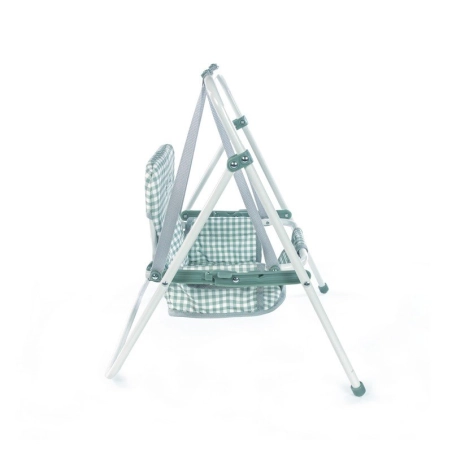 Columpio para muñecas Tom Vichy Verde de Pasito a Pasito