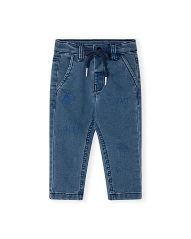 Pant. Denim Punto Galaxy Friends Tuc Tuc