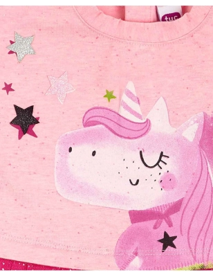 Vestido Punto Y Tul Magic Tuc Tuc