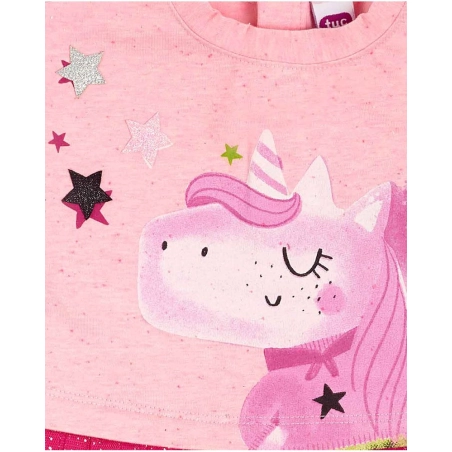 Vestido Punto Y Tul Magic Tuc Tuc