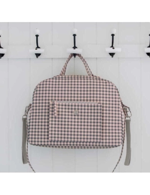Bolsa Canastilla Together de Pasito a Pasito Rosa / Gris
