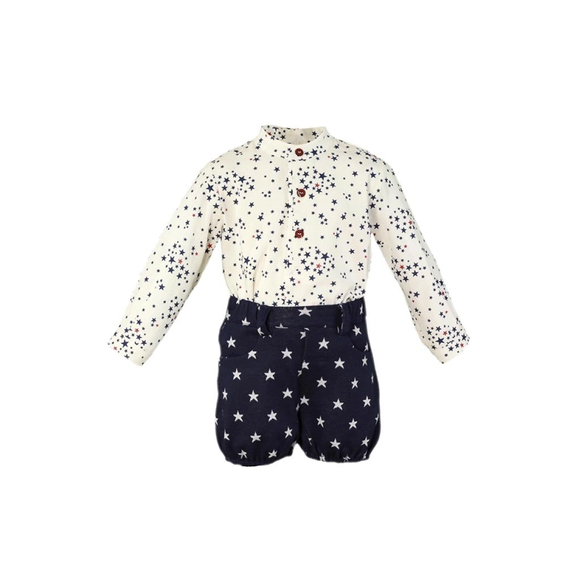 Camisa-Pant. Corto Bebe Niño Miranda