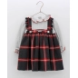 Vestido Ef Pichi Cuadros Cc. Magia Foque Vestido Ef Pichi Cuadros Cc. Magia Foque