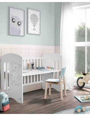 Cuna Micuna Sweet Bear Blanco