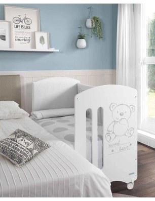 Cuna Micuna Sweet Bear Blanco