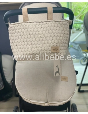 Bolso Two Donatello de Giraffa Bianca e Blu Piedra