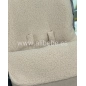 Saco Silla Buga Tulip Borreguillo de Giraffa Bianca e Blu