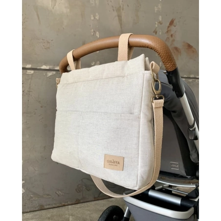Bolsa Panera Walk Tulip de Giraffa Bianca e Blu