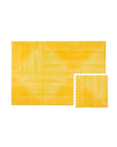 Alfombra de Puzzle de Bebé de Toddlekind Mostaza
