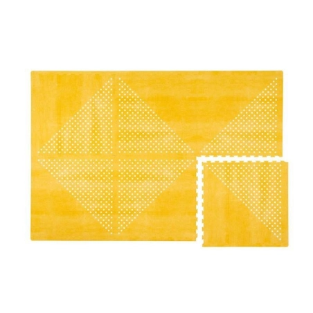 Alfombra de Puzzle de Bebé de Toddlekind Mostaza