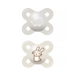 Pack 2 Chupetes Star Silicona 0-2 Meses Mam Pack 2 Chupetes Star Silicona 0-2 Meses Mam