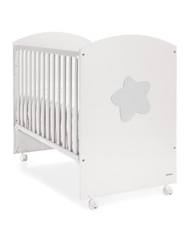 Cuna Colecho Big Star de Trama Blanco Mate / Plata Mate
