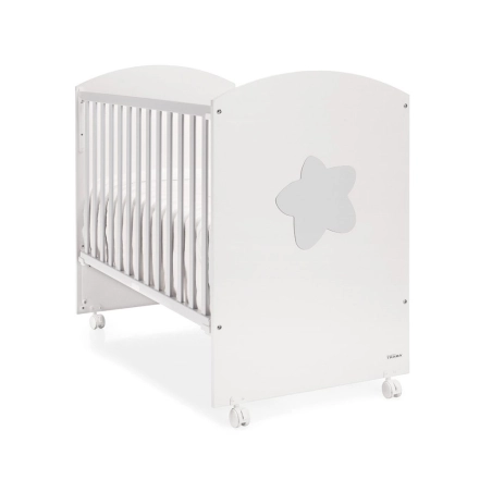 Cuna Colecho Big Star de Trama Blanco Mate / Plata Mate