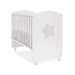 Cuna Colecho Big Star de Trama Blanco Mate / Plata Mate