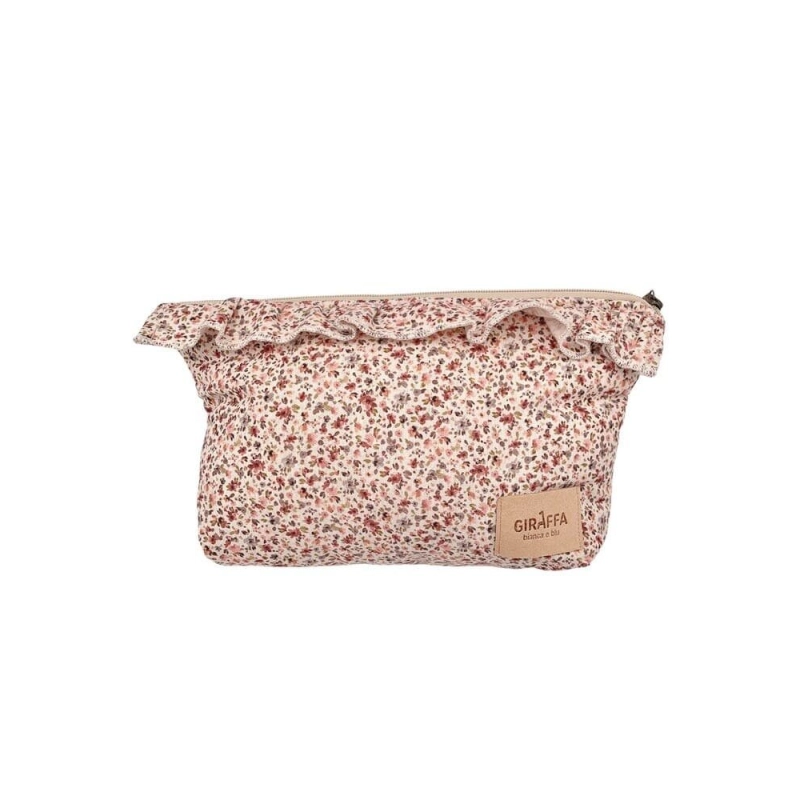 Neceser Lily de Giraffa Bianca e Blu