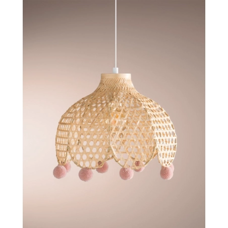 Lámpara de Techo de Bambú Atmosphera