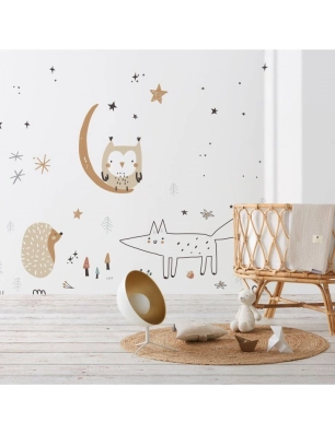 Mural Decorativo Removible Wonderland de Bimbicasual