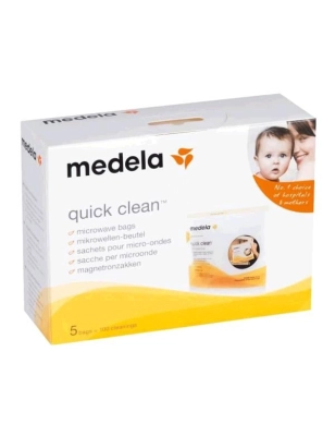 Bolsas de esterilización Quick Clean de Medela