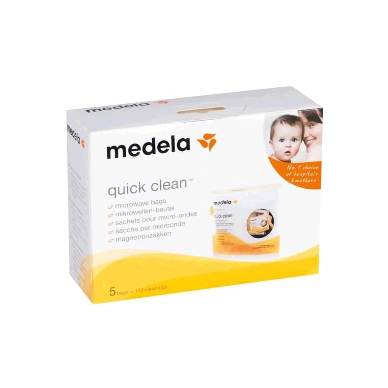 Bolsas de esterilización Quick Clean de Medela