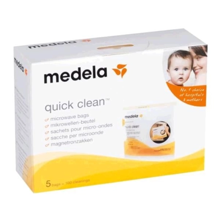 Bolsas de esterilización Quick Clean de Medela