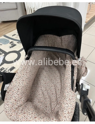 Funda para Capazo Bugaboo Fox Lily de Giraffa Bianca e Blu