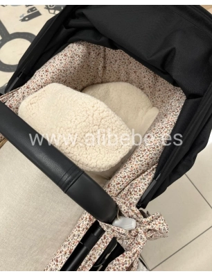 Funda para Capazo Bugaboo Fox Lily de Giraffa Bianca e Blu