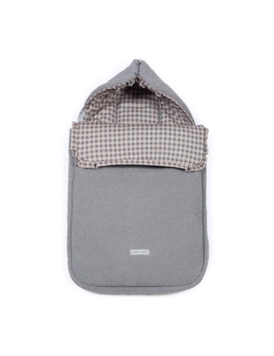 Saco Cuco Together Invierno de Pasito a Pasito Rosa / Gris