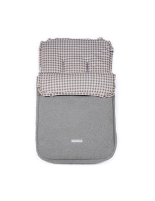 Saco Cuco Together Invierno de Pasito a Pasito Rosa / Gris