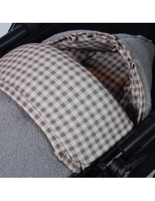 Saco Cuco Together Invierno de Pasito a Pasito Rosa / Gris