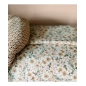 Saco Cuco Yoko Interior Pelo de Giraffa Bianca e Blu Saco Cuco Yoko Interior Pelo de Giraffa Bianca e Blu