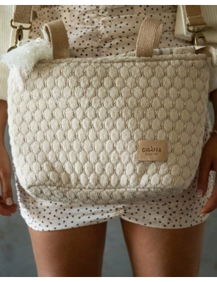 Bolso Two Donatello de Giraffa Bianca e Blu Piedra