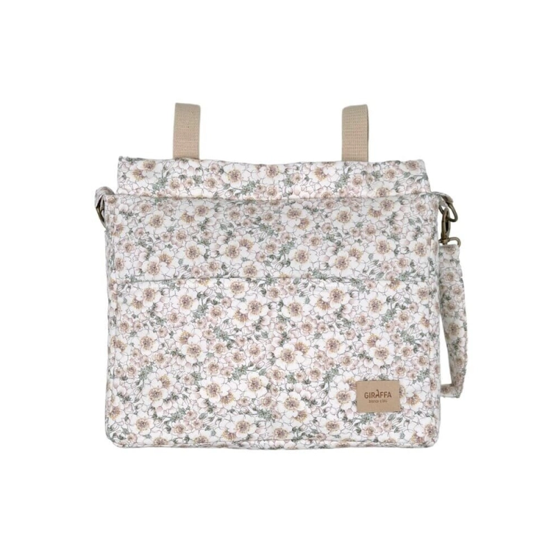 Bolsa Panera Walk Yoko de Giraffa Bianca e Blu