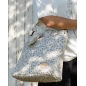 Bolsa Panera Walk Yoko de Giraffa Bianca e Blu