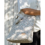 Bolsa Panera Walk Yoko de Giraffa Bianca e Blu