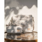 Bolsa Panera Walk Yoko de Giraffa Bianca e Blu