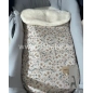 Saco Cuco Yoko Interior Pelo de Giraffa Bianca e Blu Saco Cuco Yoko Interior Pelo de Giraffa Bianca e Blu